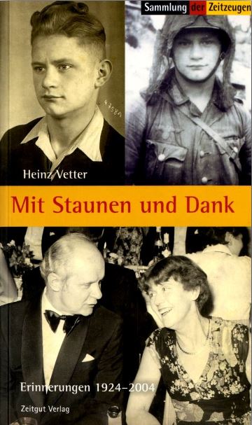 Mit Staunen und Dank - Heinz Vetter